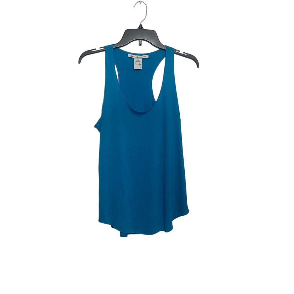 American Rag Large Turquoise Razor Back NEW Activewear Top - Picture 4 of 6
